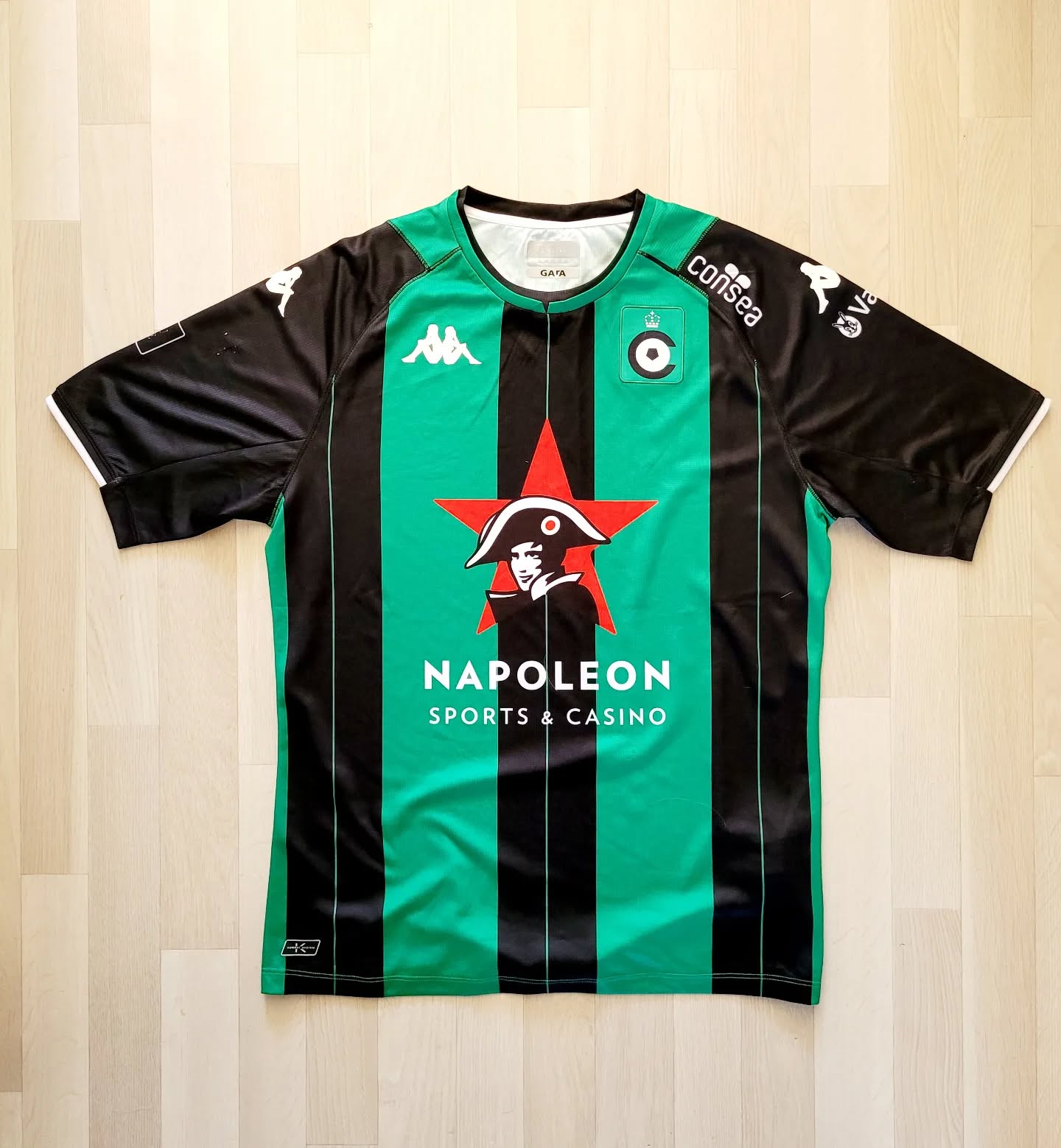 Cercle Bruges 2021-2022 Home Store Version Kappa - YourFootballShirt