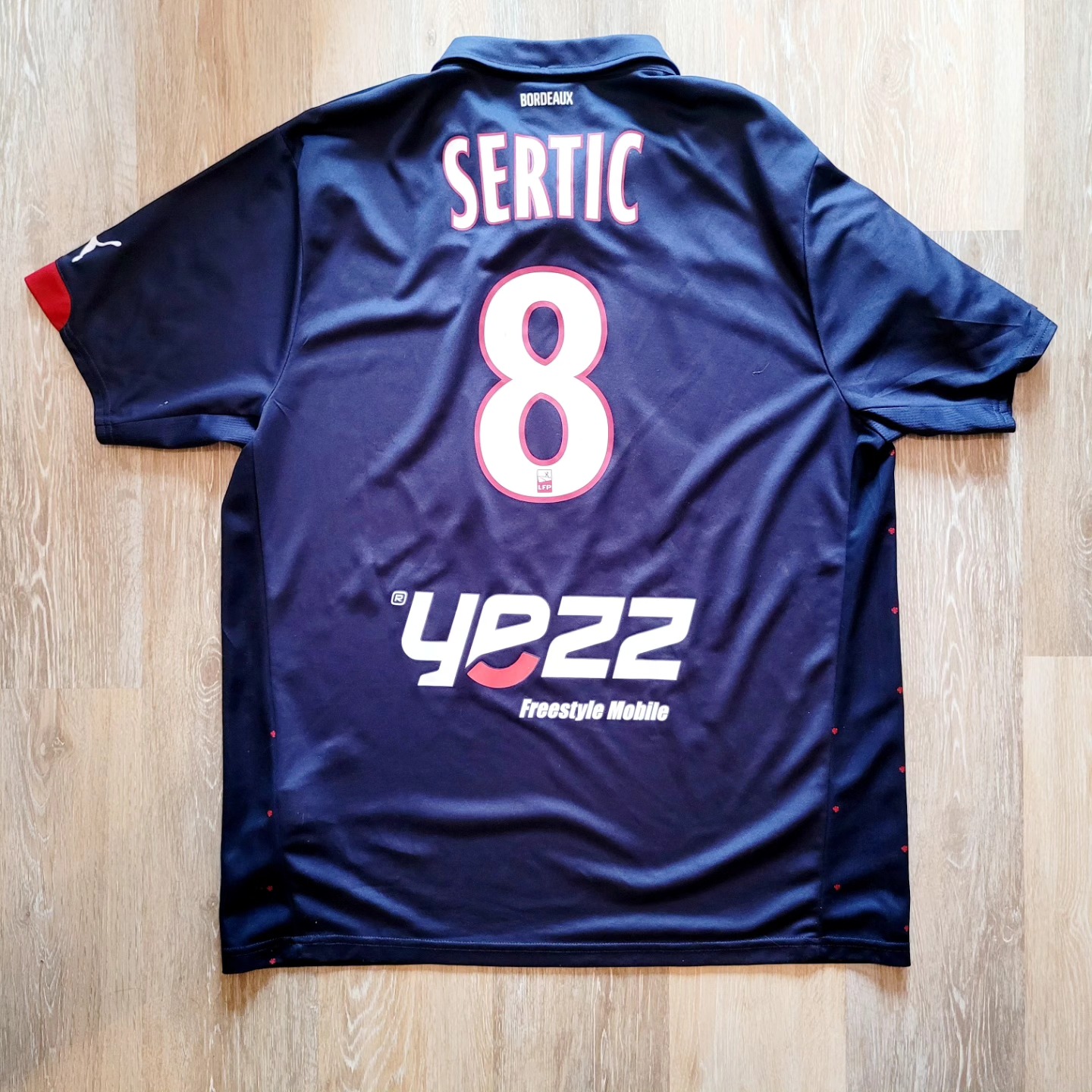 Girondins de Bordeaux 2014-2015 Home Store Version Puma - YourFootballShirt - Photo 1