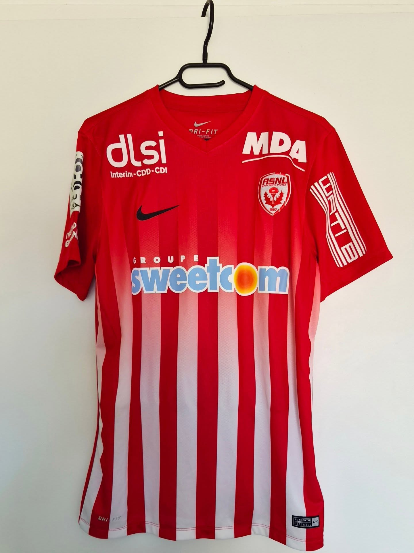 As Nancy Lorraine 2016-2017 Home Store Version Nike - YourFootballShirt - Photo 1