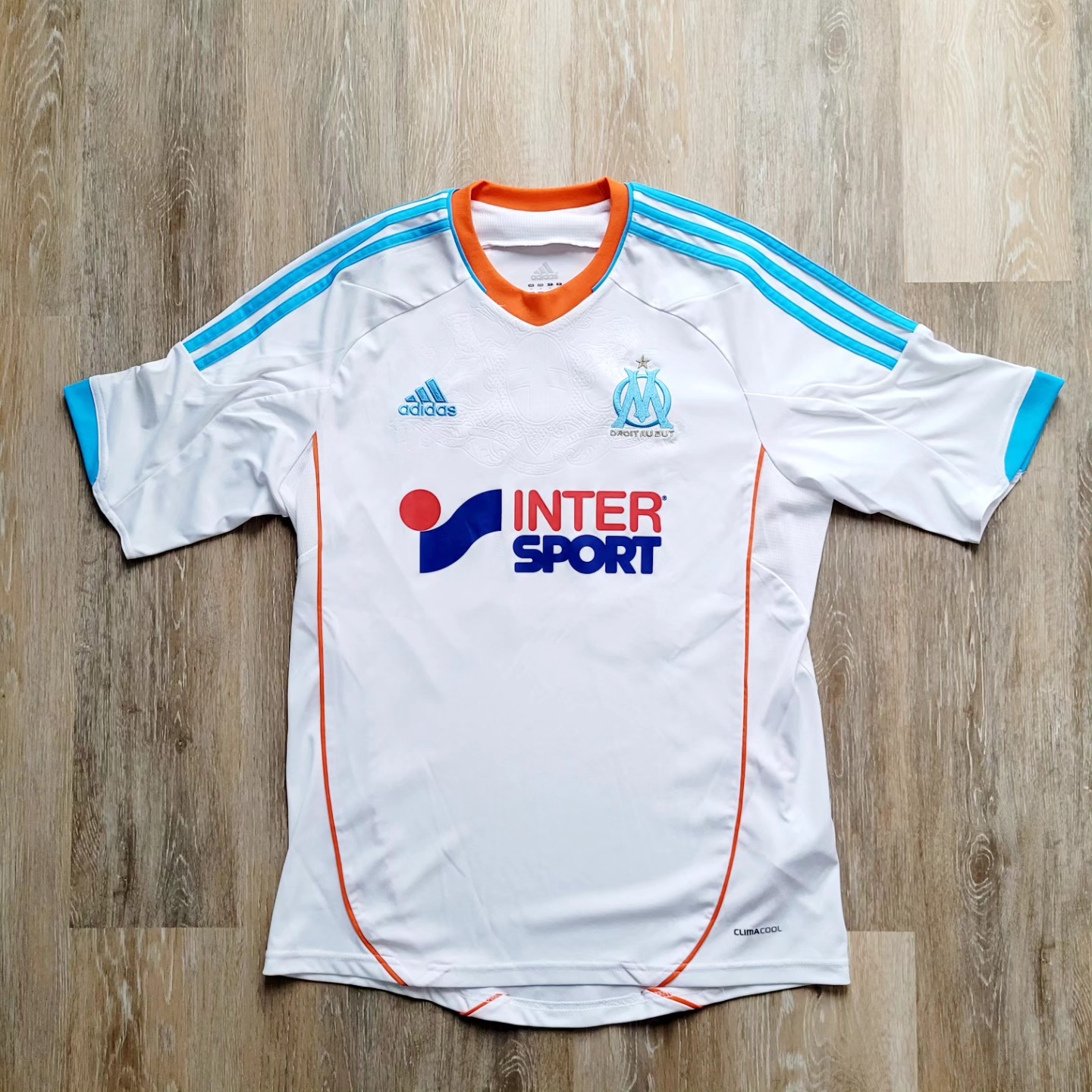Olympique Marseille 2012-2013 Home Store Version Adidas - YourFootballShirt - Photo 1