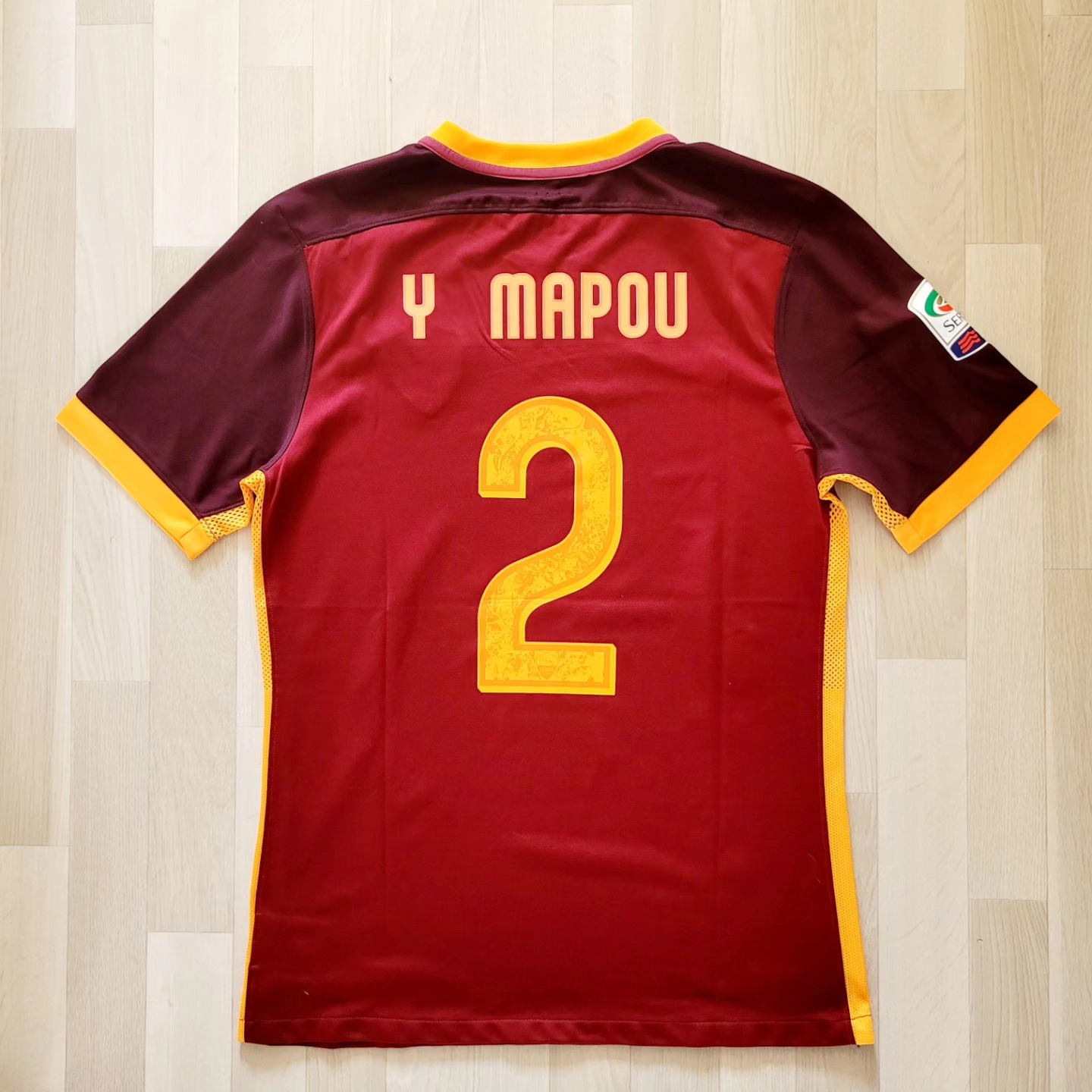 AS Roma 2015-2016 Home Store Version Nike - YourFootballShirt - Photo 2