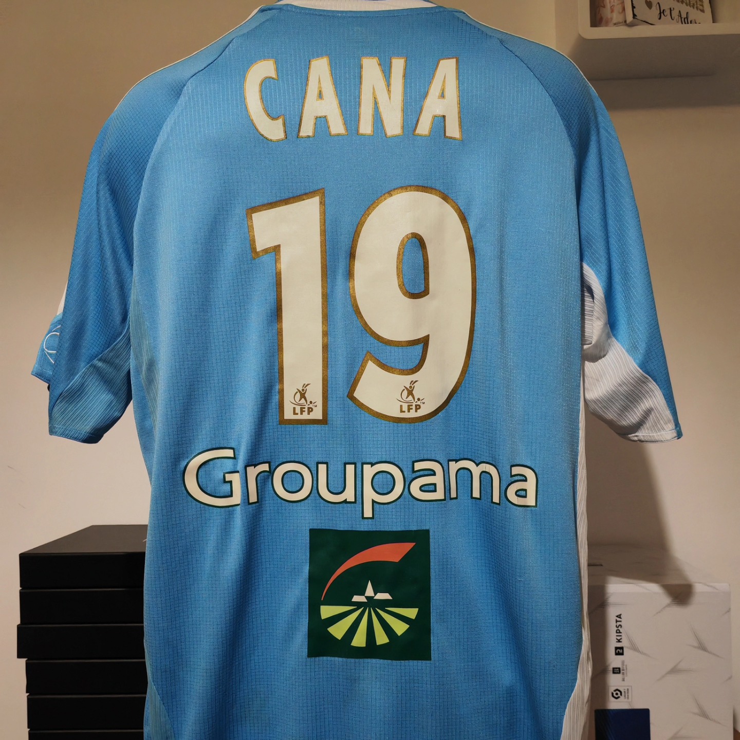 Olympique Marseille 2006-2007 Away Match Worn Adidas - YourFootballShirt - Photo 1