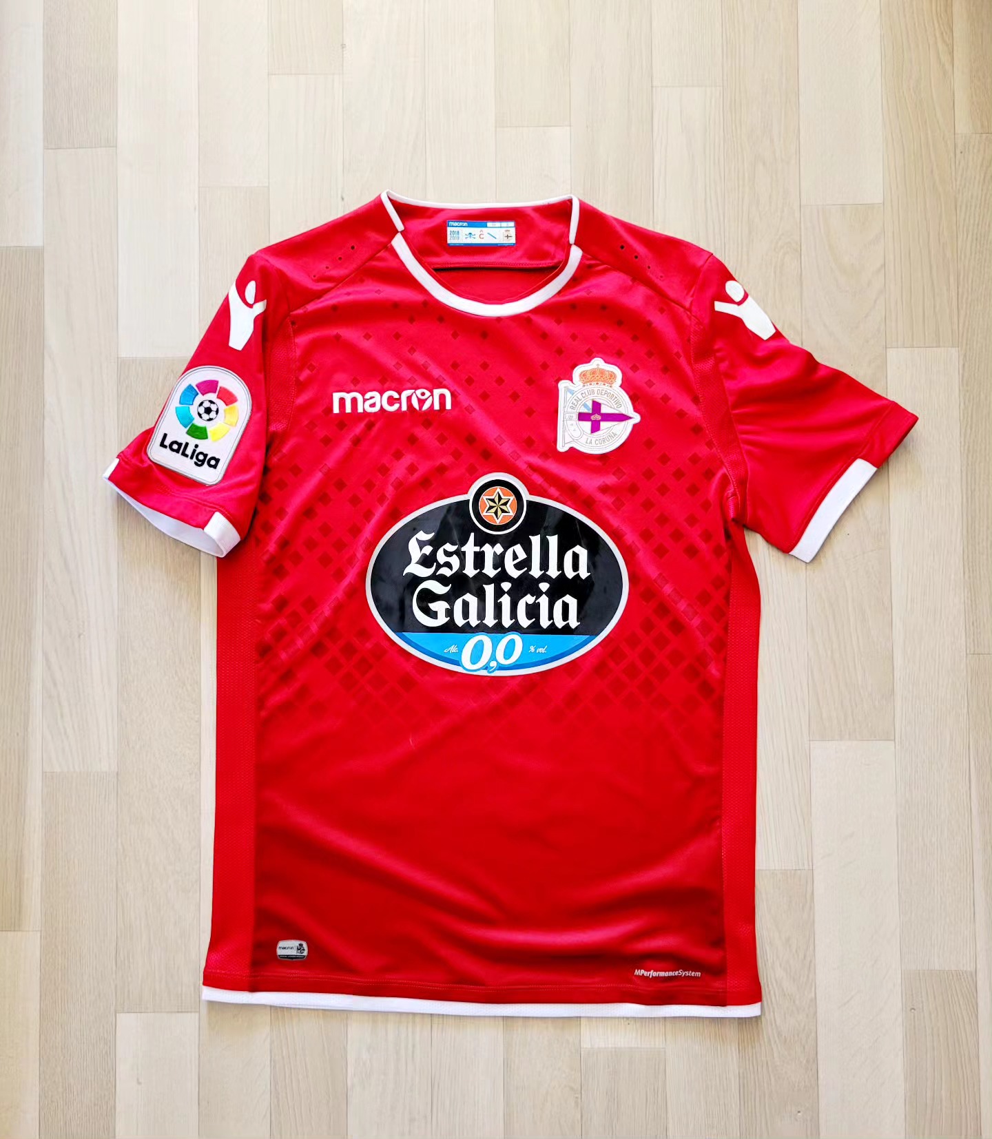 Deportivo La Coruna 2018-2019 Away Store Version Macron - YourFootballShirt