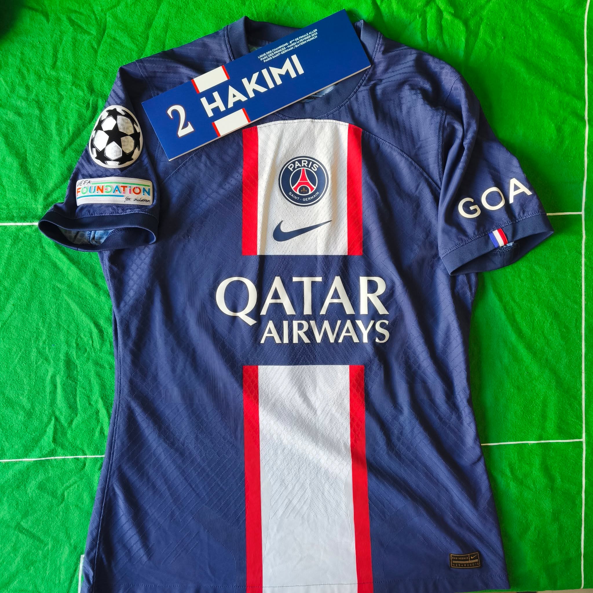 PSG 2022-2023 Home Issued Nike - YourFootballShirt - Photo 1
