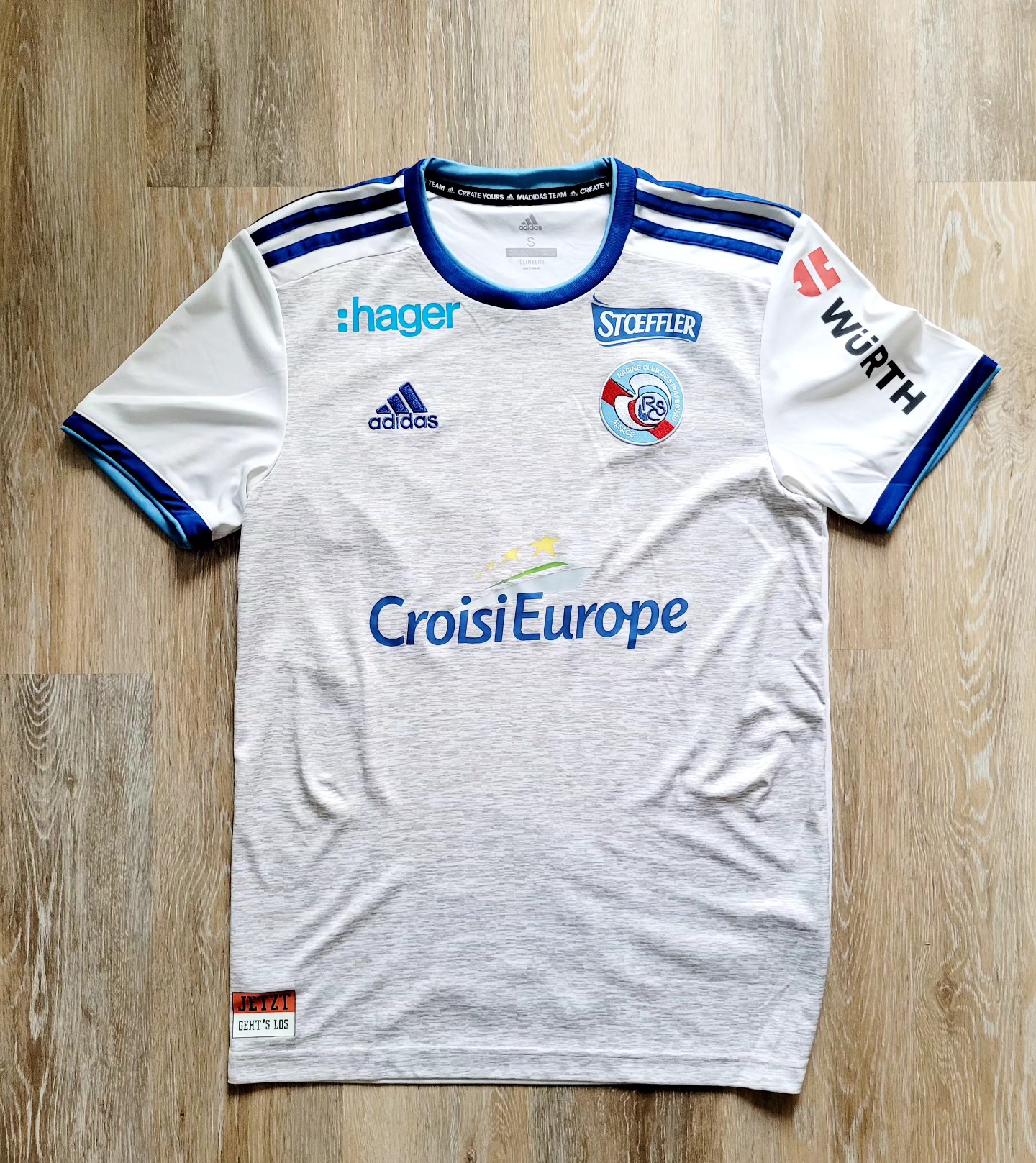 RC Strasbourg 2019-2020 Away Store Version Adidas - YourFootballShirt