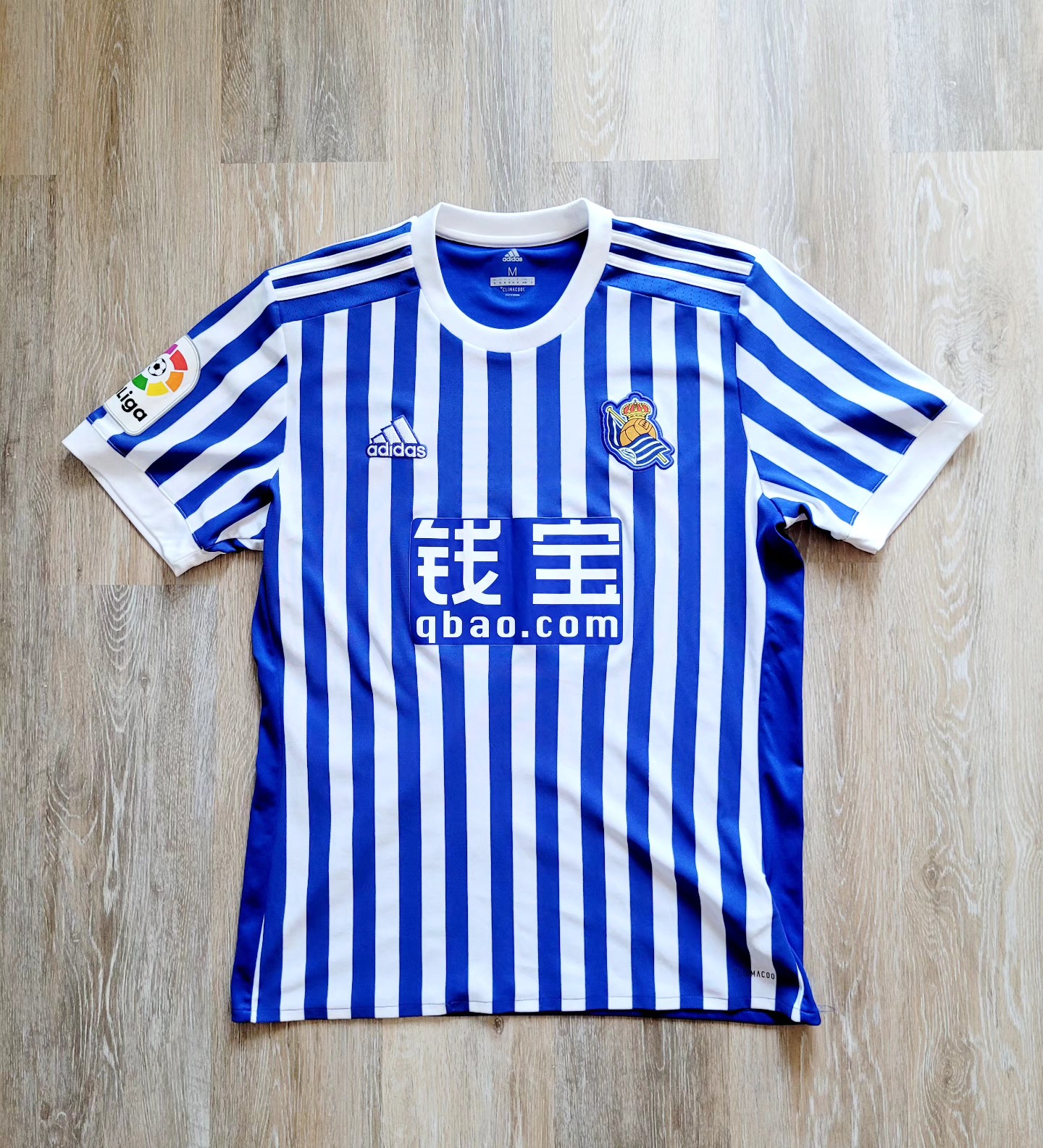 Real Sociedad 2017-2018 Home Store Version Adidas - YourFootballShirt