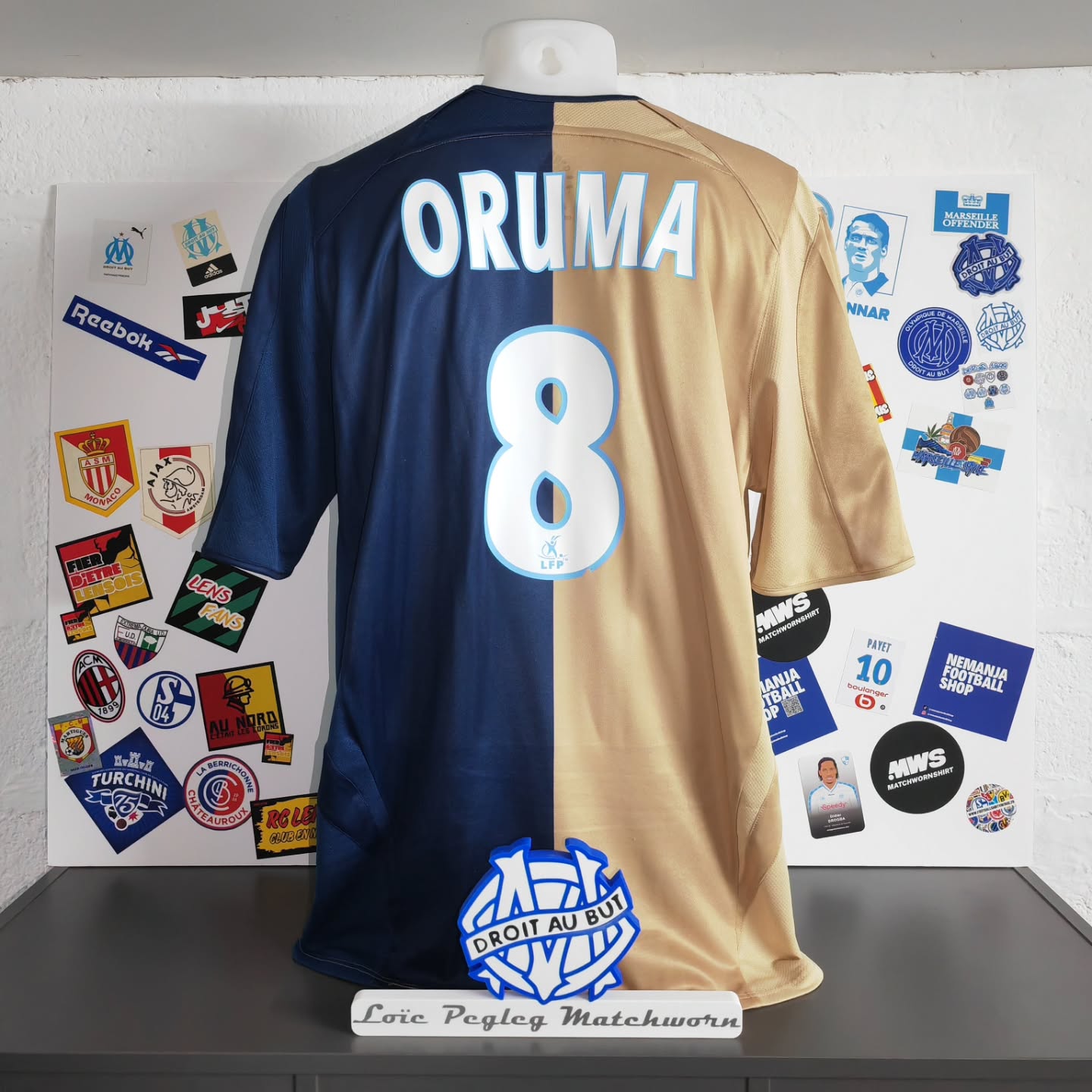 Olympique Marseille 2005-2006 Third Issued Adidas - YourFootballShirt - Photo 1