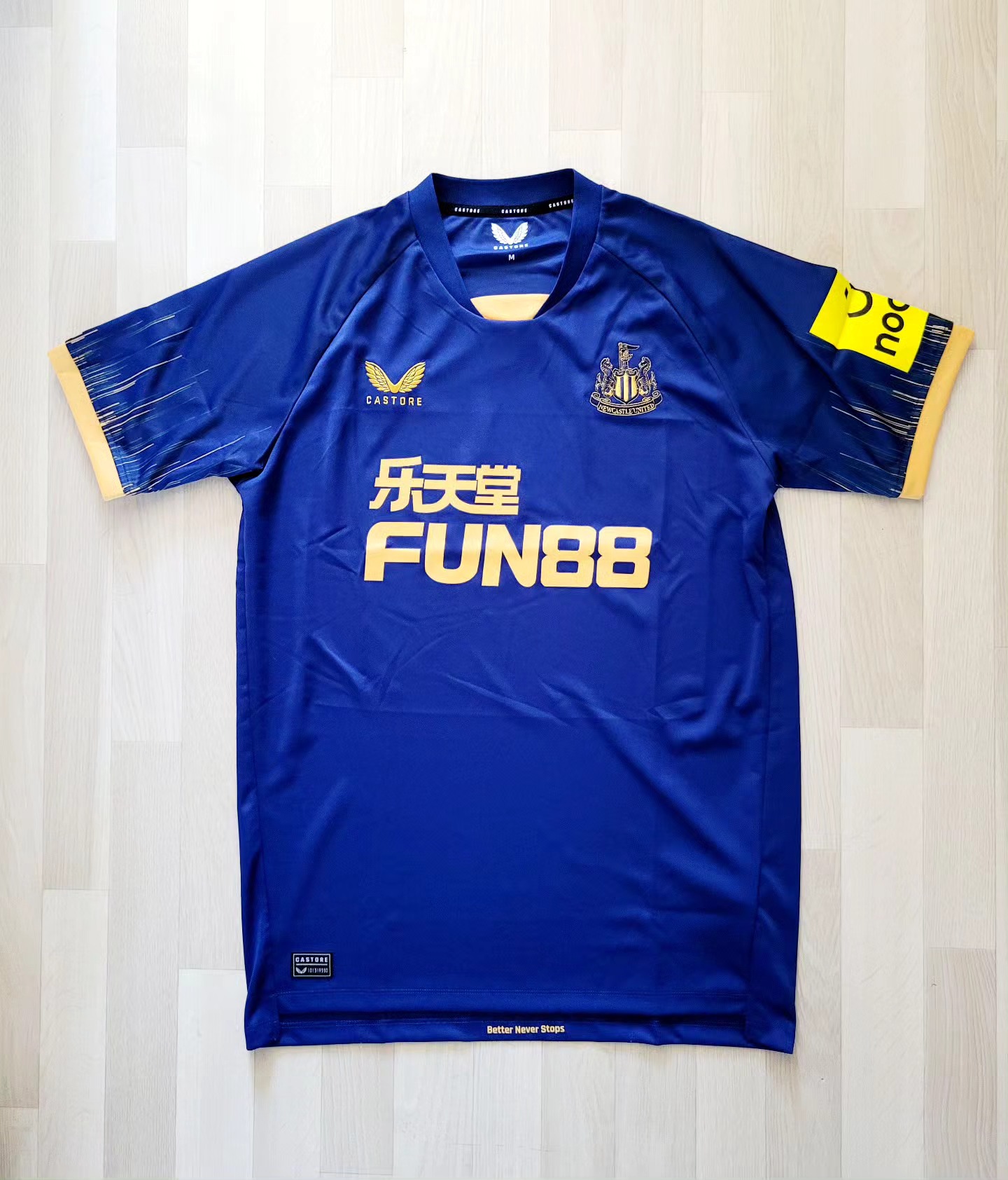 Newcastle United 2022-2023 Away Store Version Castore - YourFootballShirt