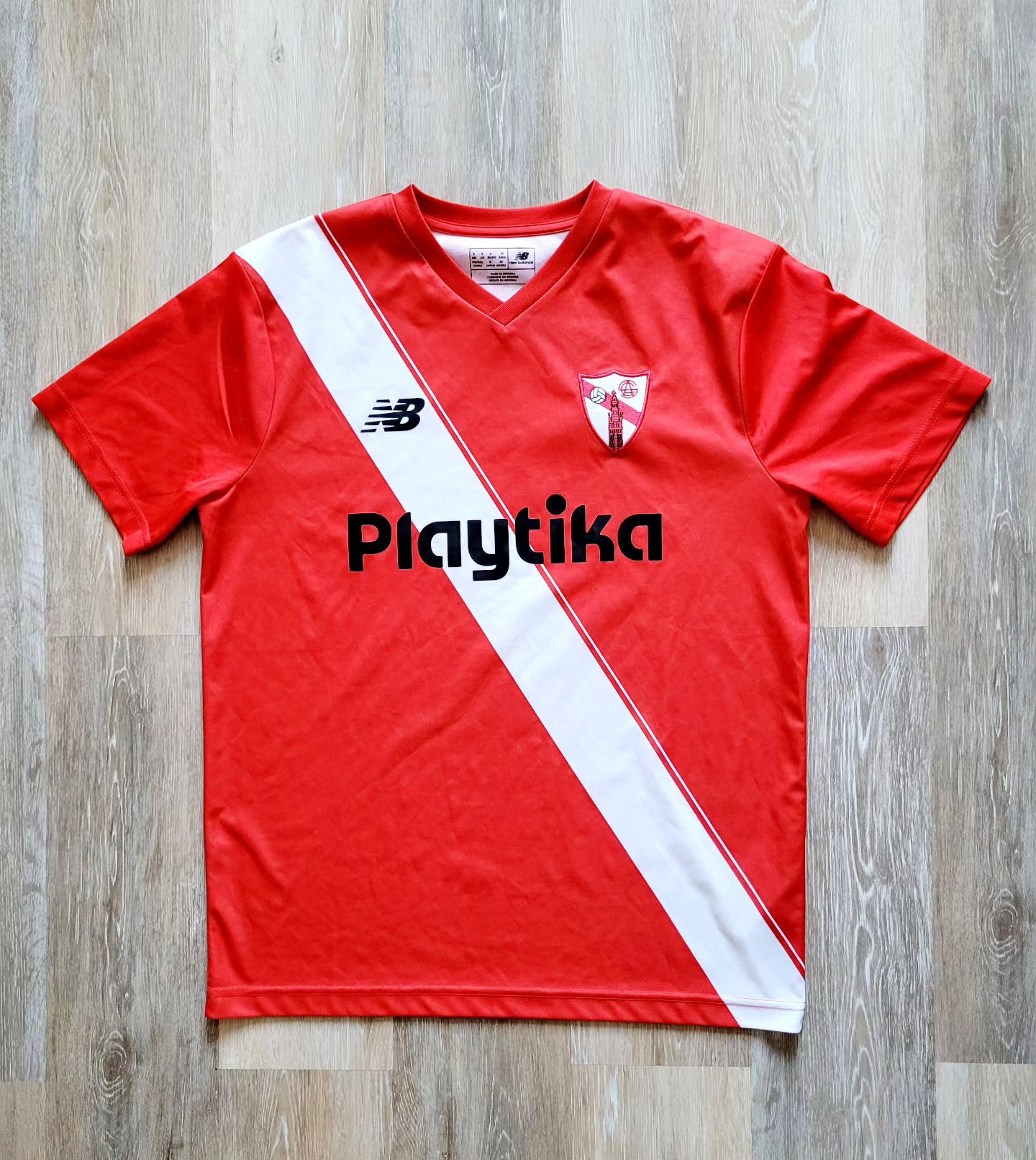 Sevilla Atletico 2017-2018 Away Store Version New Balance - YourFootballShirt
