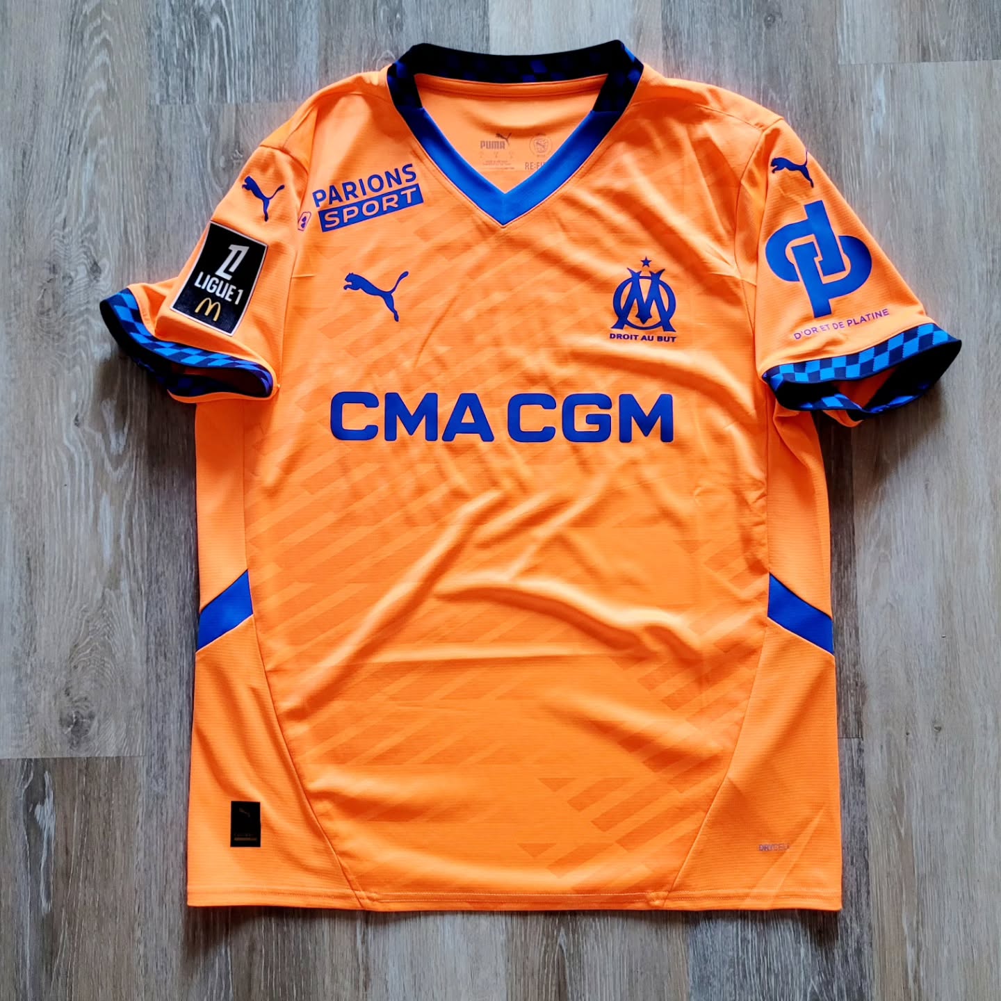 Olympique Marseille 2024-2025 Third Store Version Puma - YourFootballShirt - Photo 1
