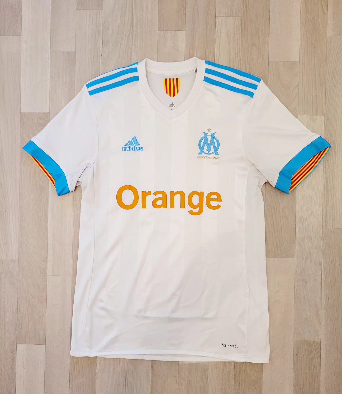 Olympique Marseille 2017-2018 Home Store Version Adidas - YourFootballShirt