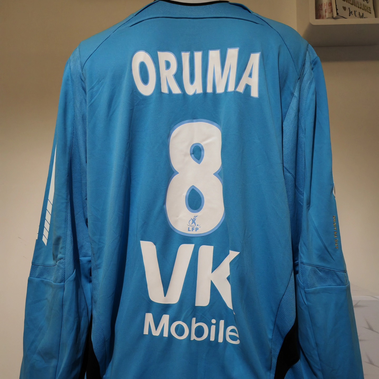 Olympique Marseille 2005-2006 Away Issued Adidas - YourFootballShirt - Photo 1