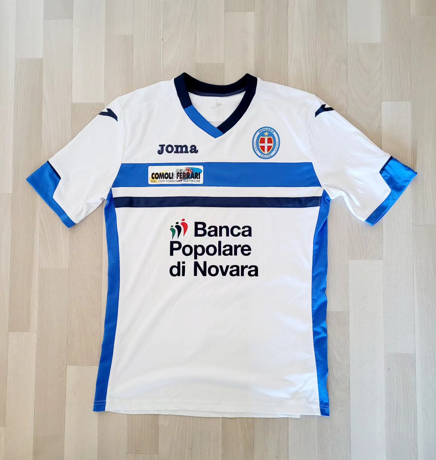 Novara FC 2015-2016 Away Store Version Joma - YourFootballShirt