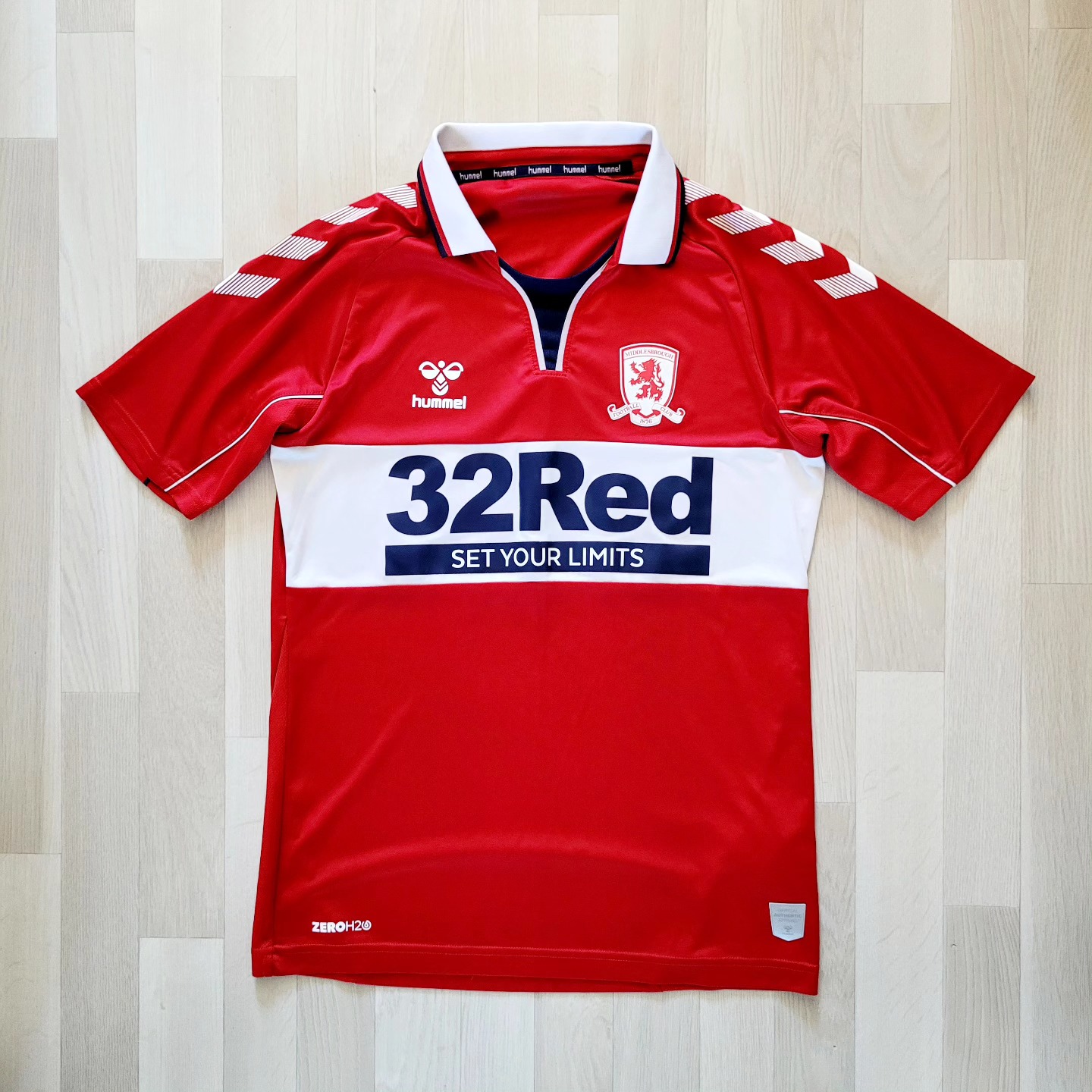 Middlesbrough 2020-2021 Home Store Version Hummel - YourFootballShirt