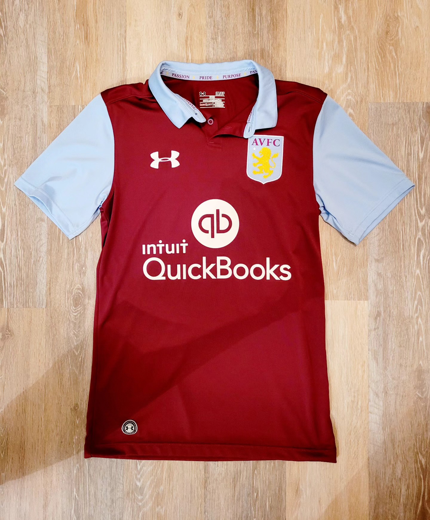 Aston Villa 2016-2017 Home Store Version Under Armour - YourFootballShirt