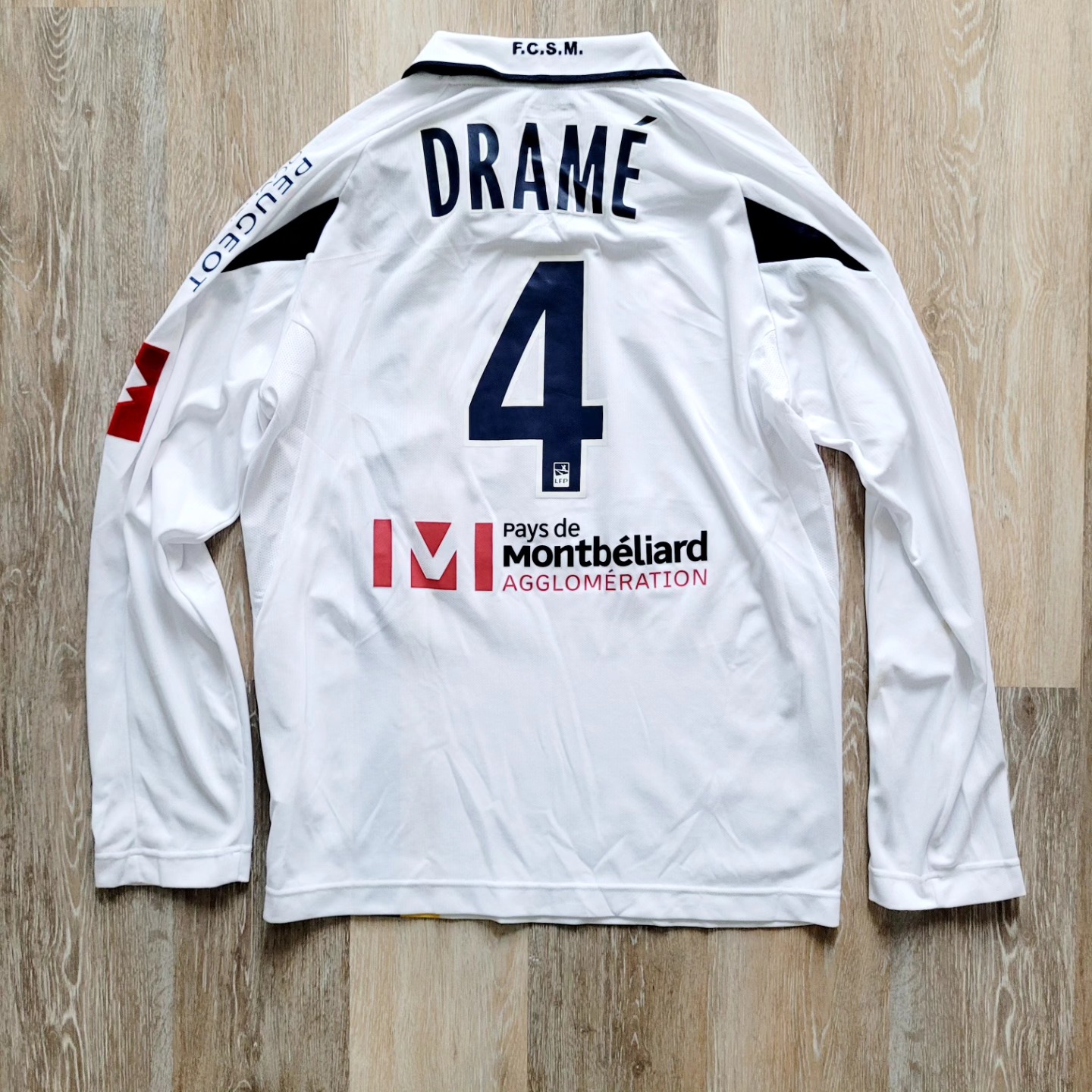 FC Sochaux 2010-2011 Away Issued Lotto - YourFootballShirt - Photo 1