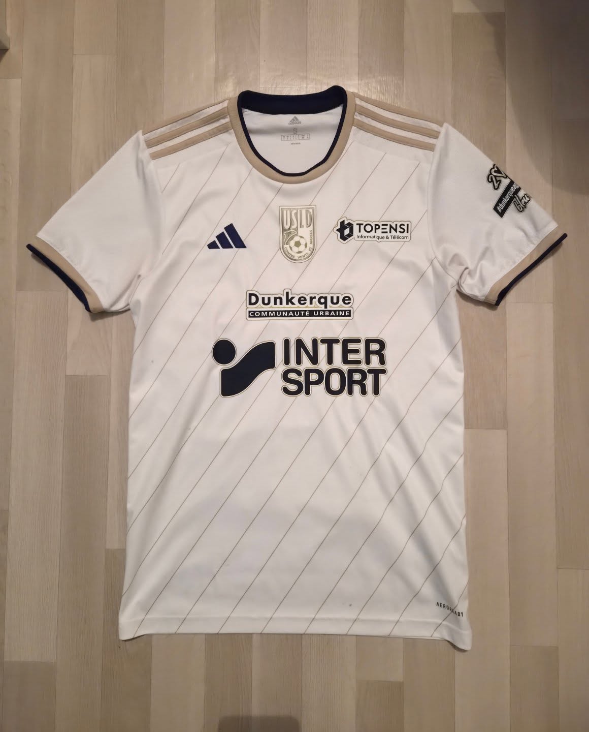USL Dunkerque 2023-2024 Third Store Version Adidas - YourFootballShirt