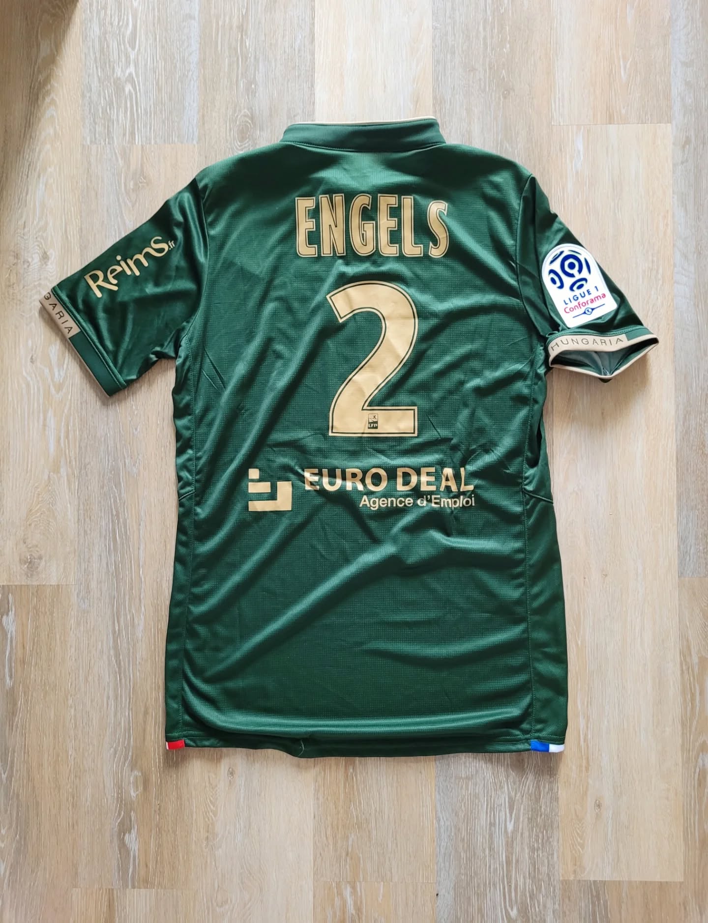 Stade de Reims 2018-2019 Away Store Version Hungaria - YourFootballShirt - Photo 1