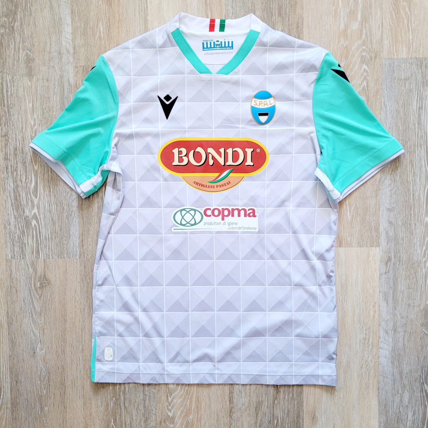 SPAL 2022-2023 Away Store Version Macron - YourFootballShirt - Photo 1