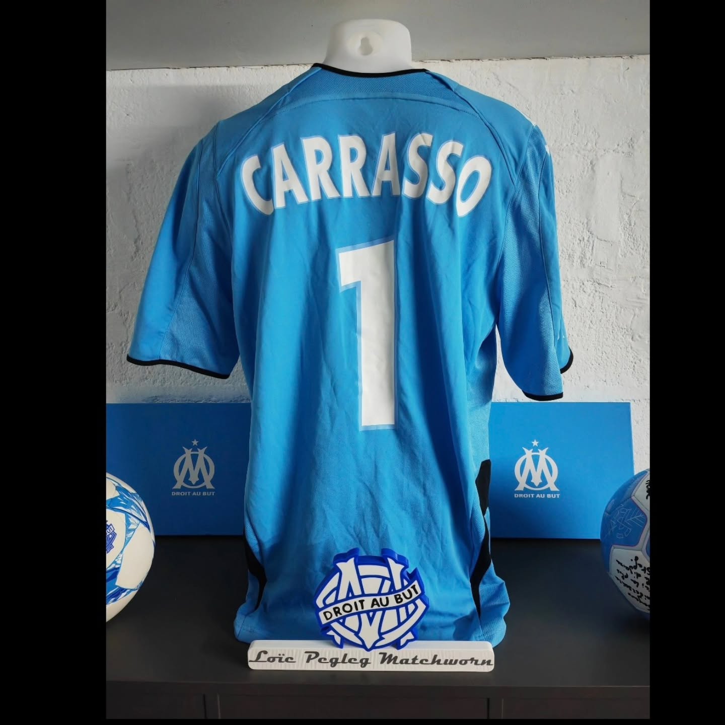 Olympique Marseille 2005-2006 Away Issued Adidas - YourFootballShirt - Photo 1
