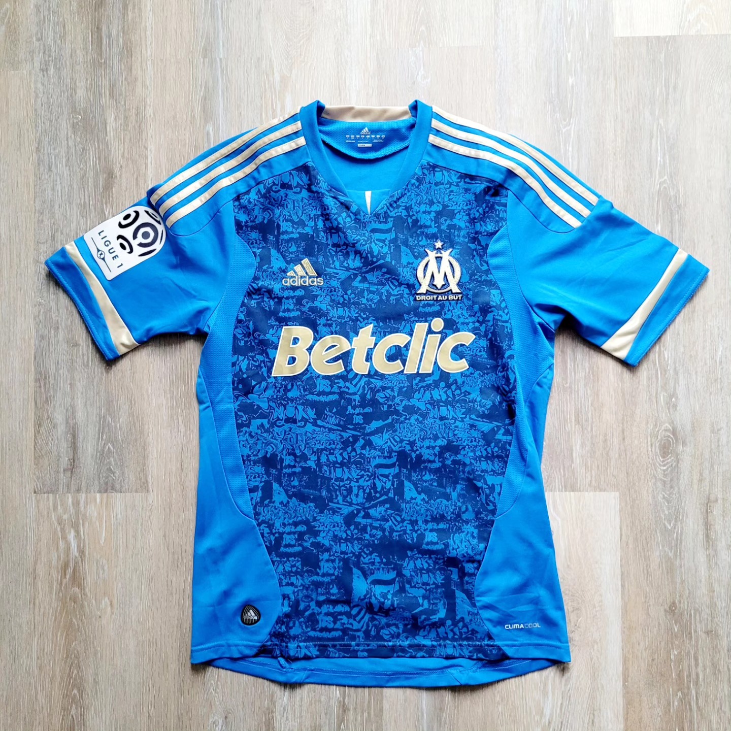 Olympique Marseille 2011-2012 Away Store Version Adidas - YourFootballShirt - Photo 1