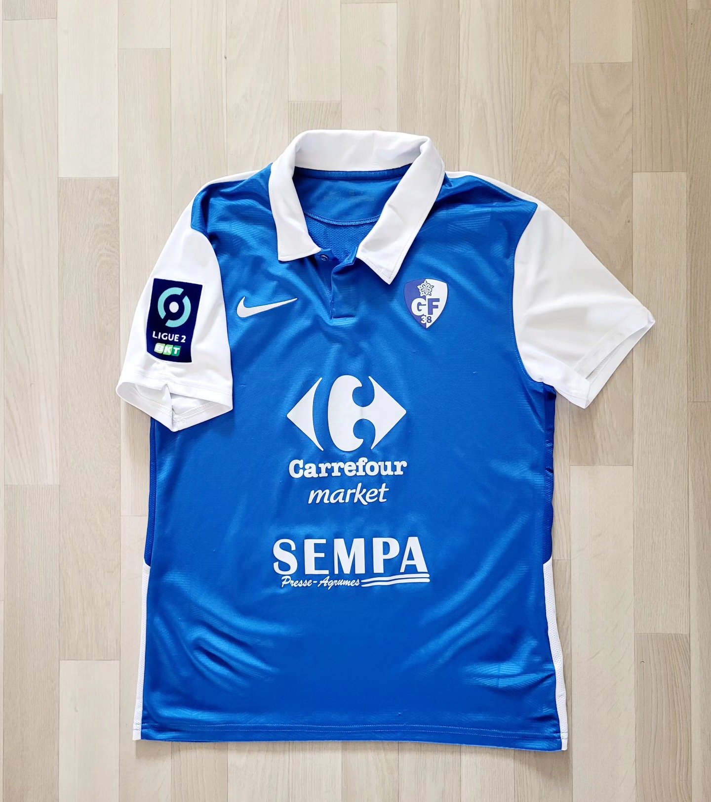 Grenoble Foot 2020-2021 Home Store Version Nike - YourFootballShirt