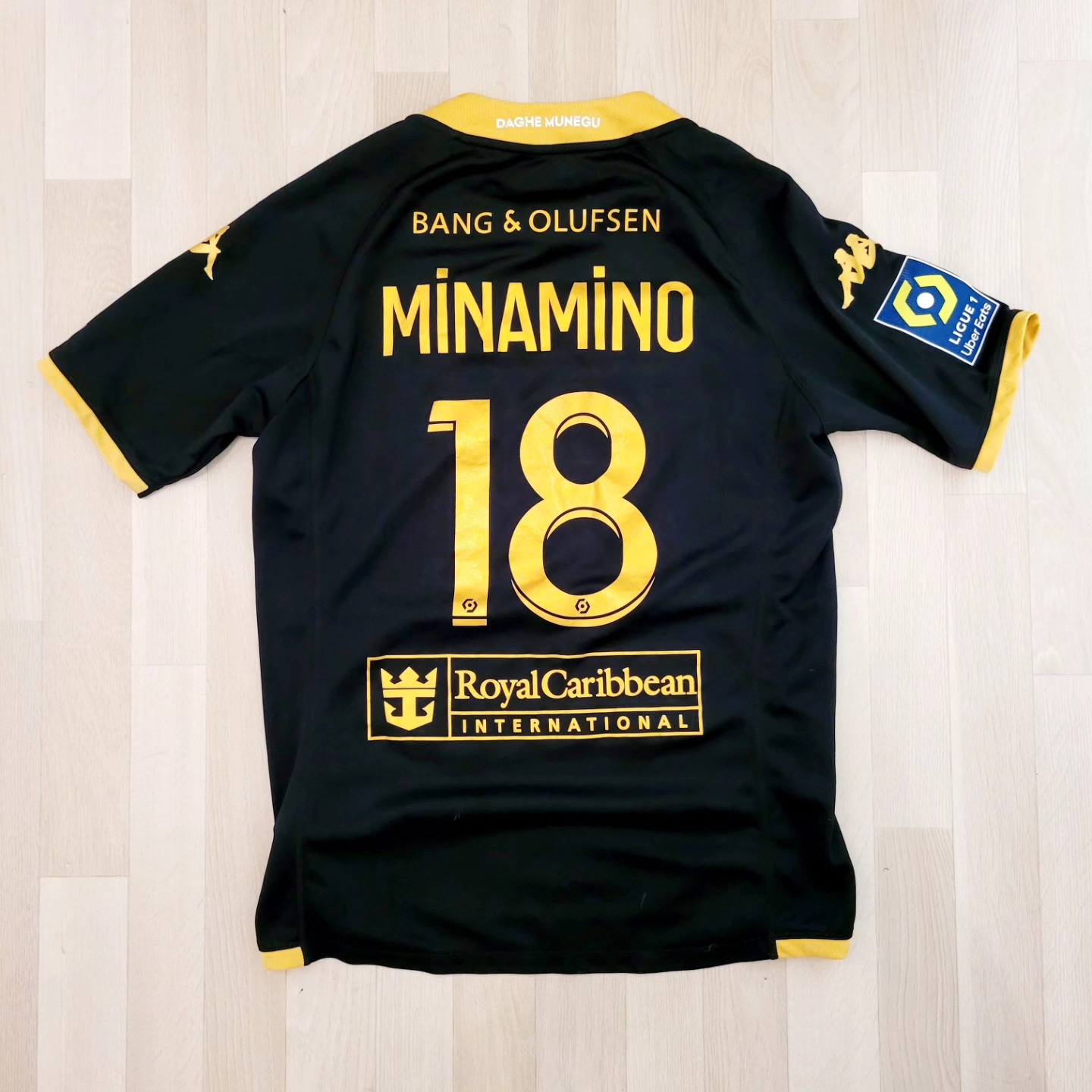 AS Monaco 2023-2024 Away Minamino #18