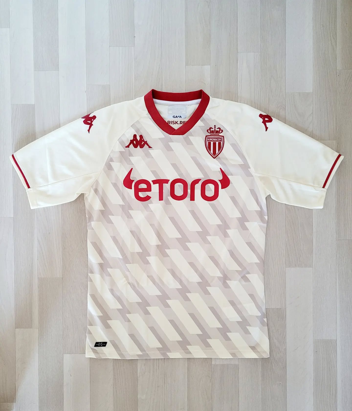 AS Monaco 2021-2022 Third Store Version Kappa - YourFootballShirt