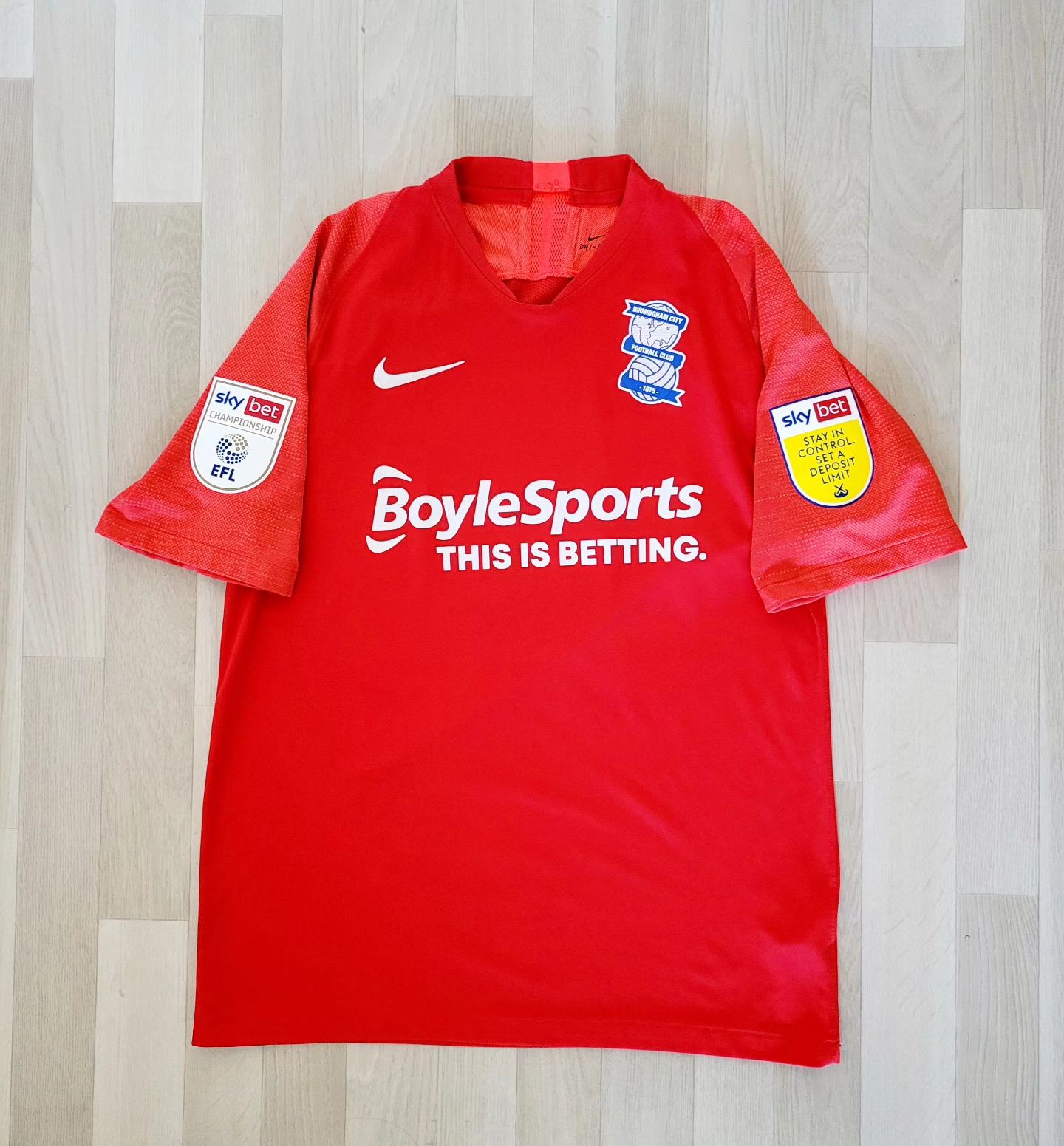 Birmingham City 2020-2021 Away Store Version Nike - YourFootballShirt
