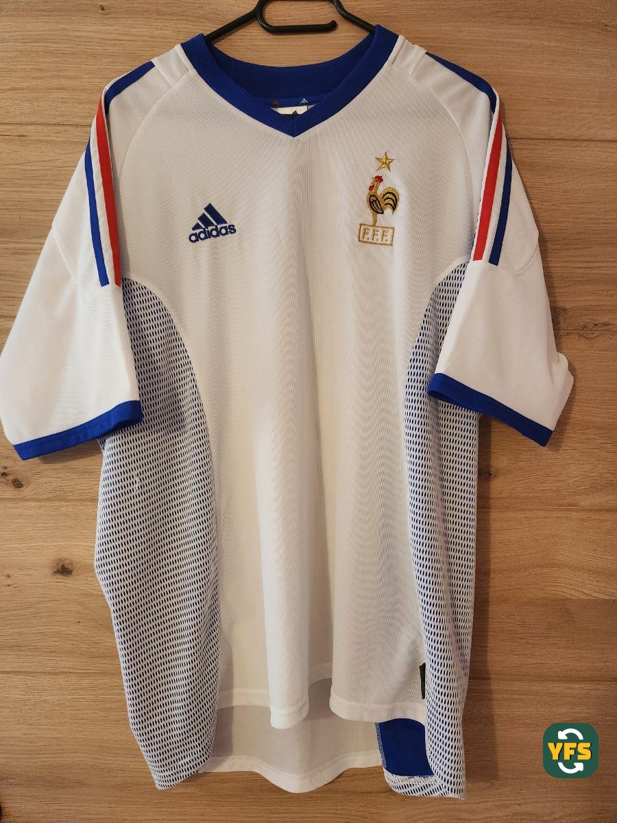 France 2002-2003 Away Store Version Adidas - YourFootballShirt - Photo 1