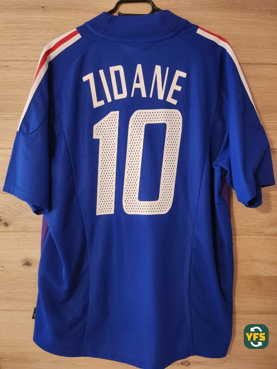 France 2002-2003 Home Store Version Adidas - YourFootballShirt - Photo 1