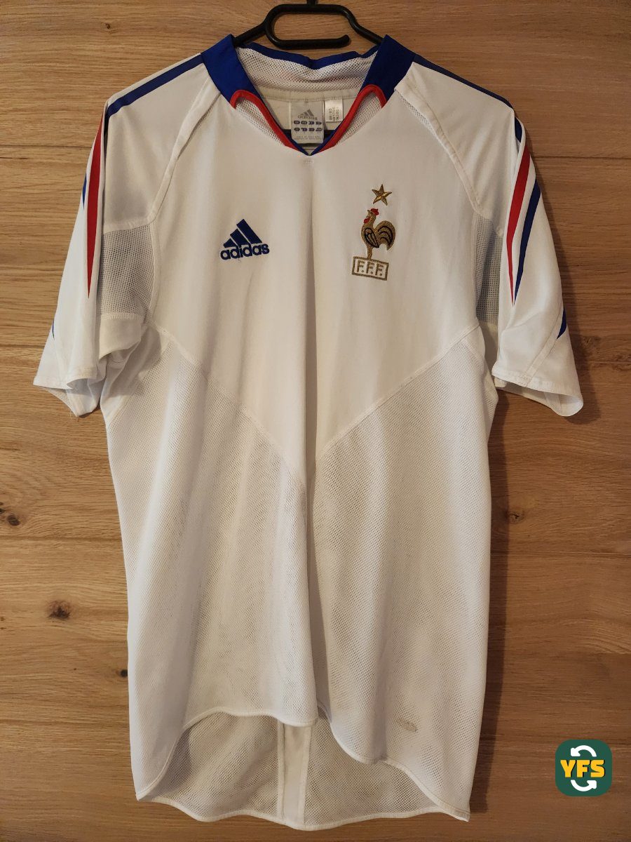 France 2004-2005 Away Store Version Adidas - YourFootballShirt - Photo 1