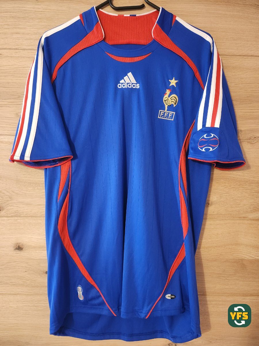 France 2006-2007 Home Store Version Adidas - YourFootballShirt - Photo 1
