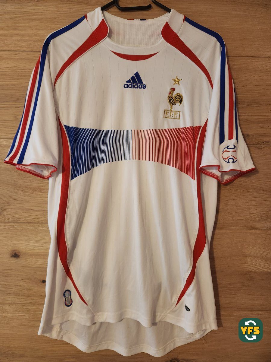 France 2006-2007 Away Store Version Adidas - YourFootballShirt - Photo 1