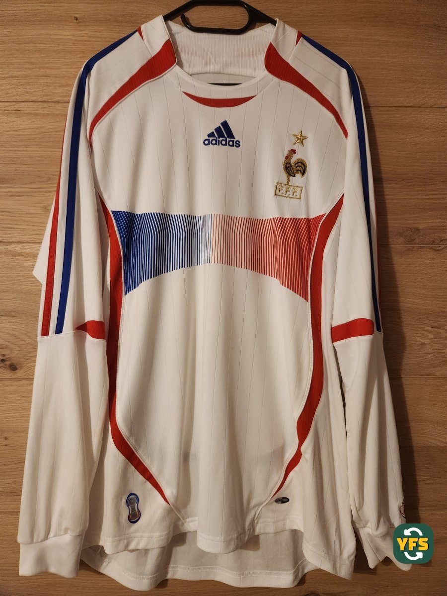 France 2006-2007 Away Store Version Adidas - YourFootballShirt - Photo 1
