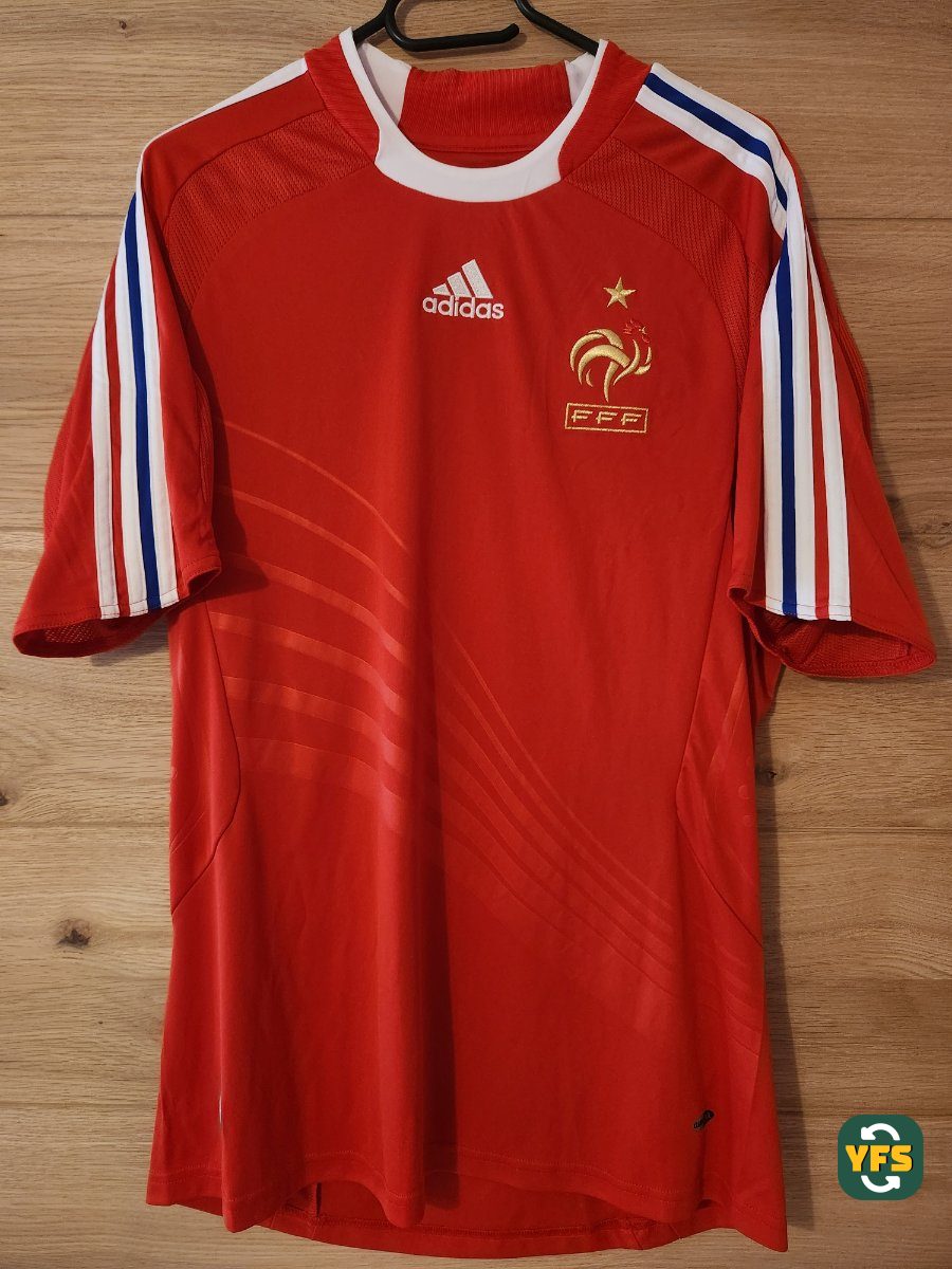 France 2008-2009 Away Store Version Adidas - YourFootballShirt - Photo 1