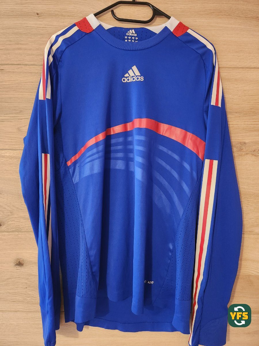 France 2008-2009 Home Issued Adidas - YourFootballShirt - Photo 1