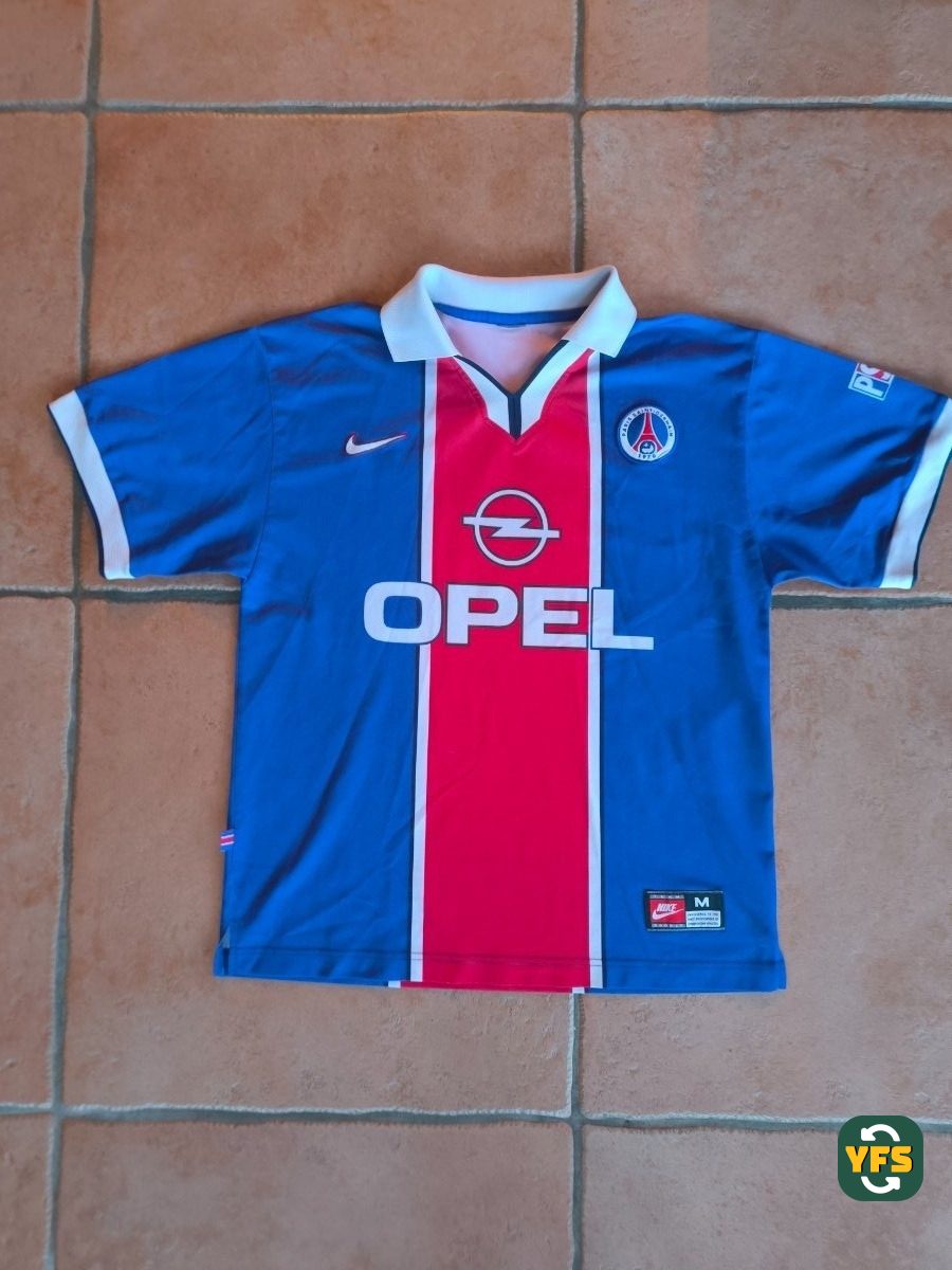 PSG 1997-1998 Home Store Version Nike - YourFootballShirt - Photo 1
