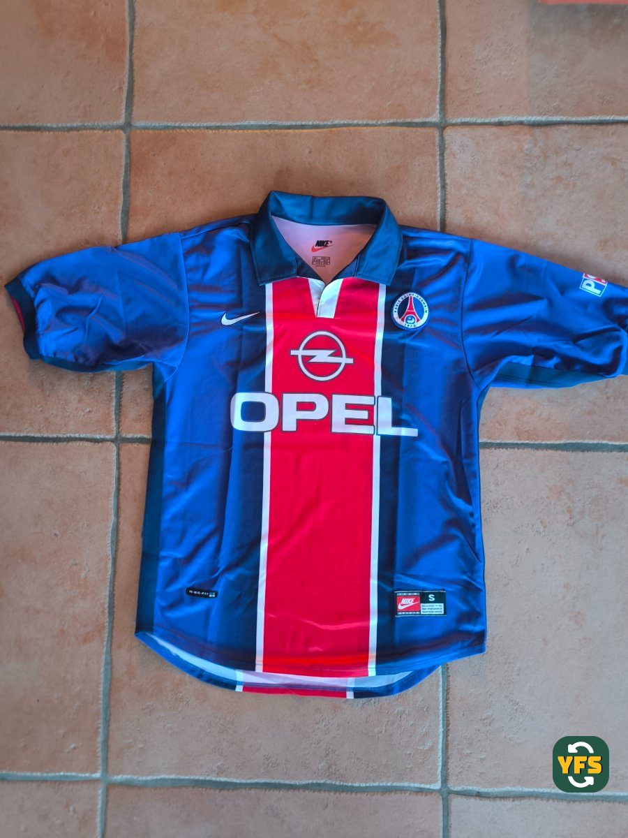 PSG 1998-1999 Home Store Version Nike - YourFootballShirt - Photo 1