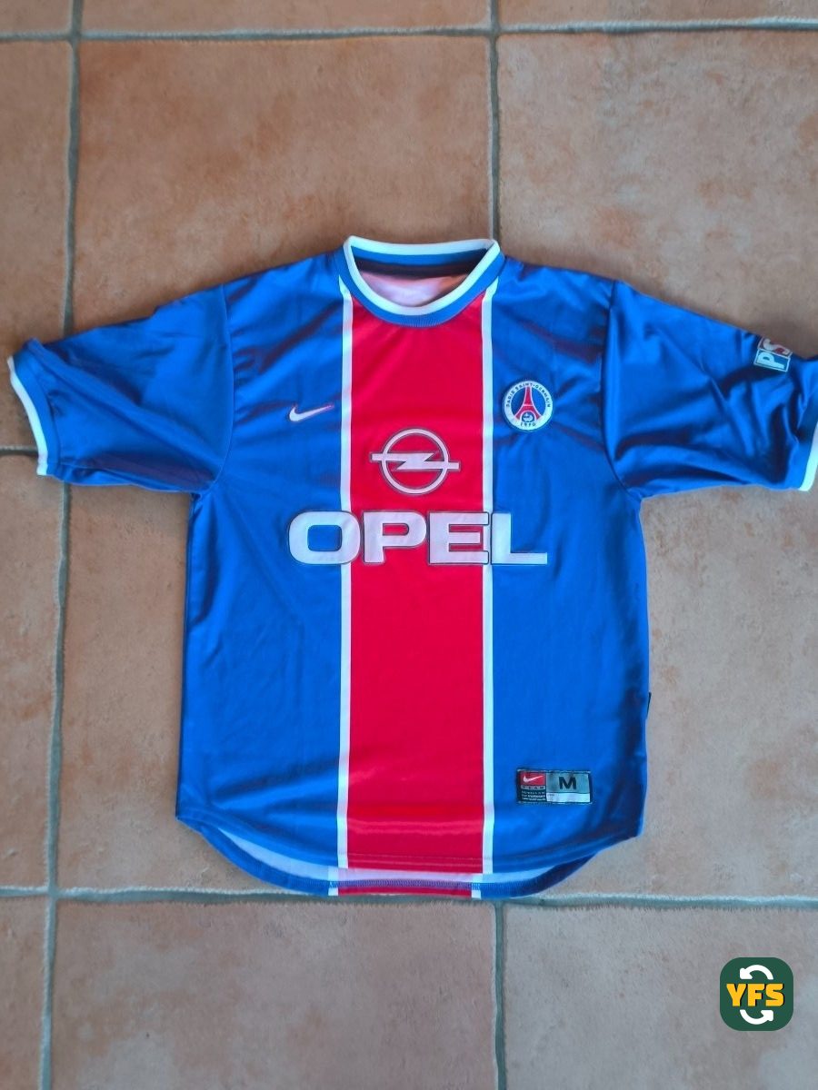 PSG 1999-2000 Home Store Version Nike - YourFootballShirt - Photo 1