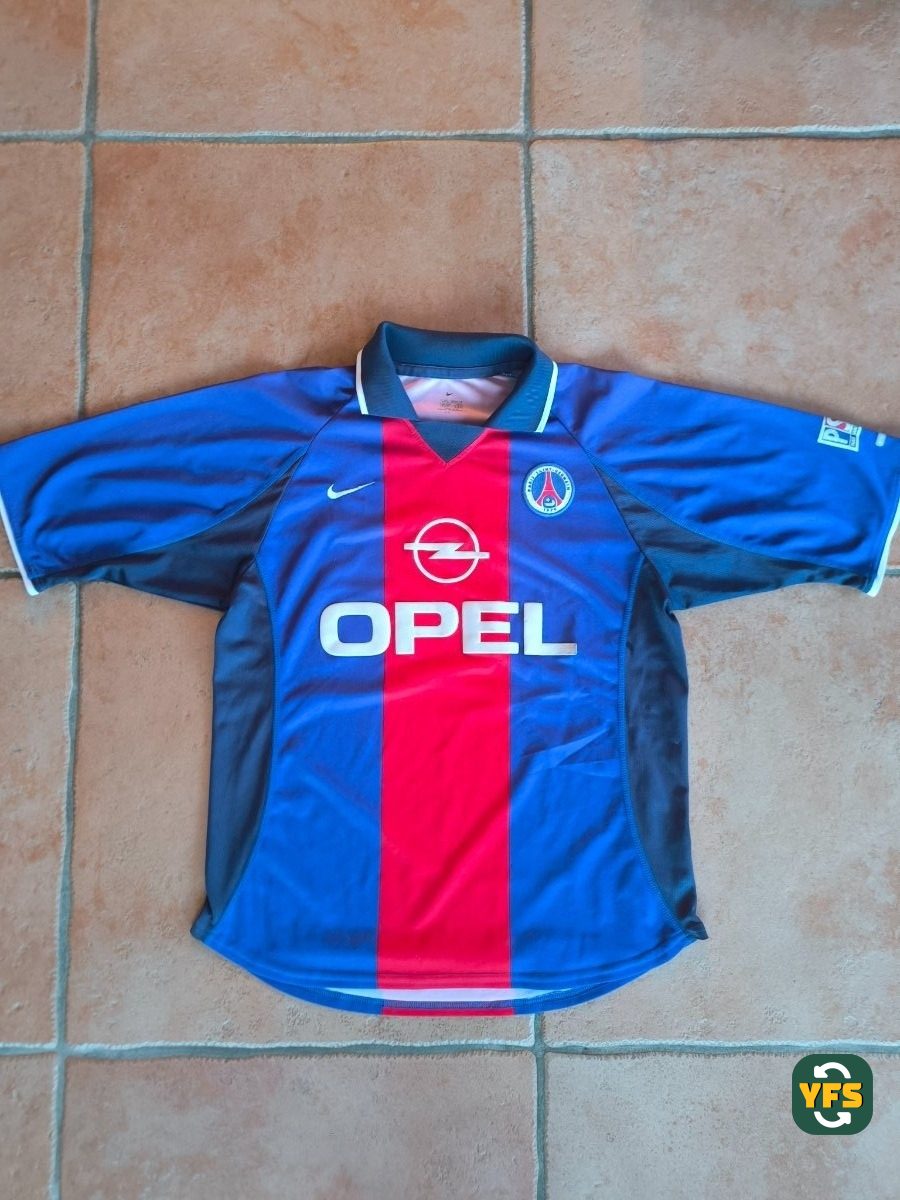 PSG 2000-2001 Home Store Version Nike - YourFootballShirt - Photo 1