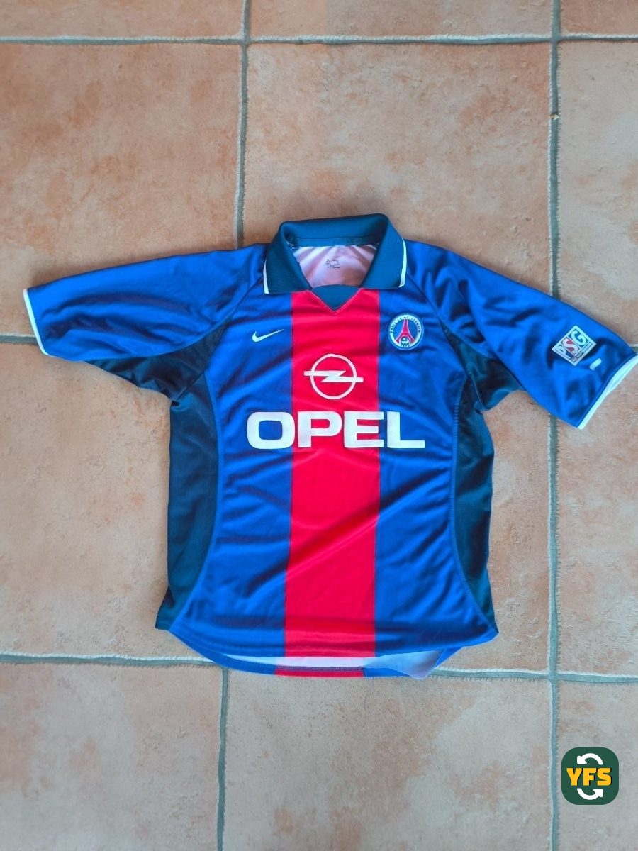 PSG 2000-2001 Home Store Version Nike - YourFootballShirt - Photo 1