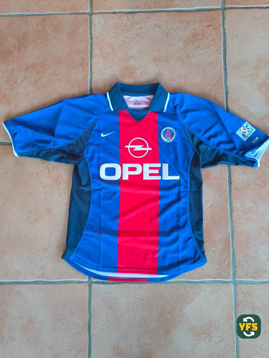 PSG 2000-2001 Home Store Version Nike - YourFootballShirt - Photo 1