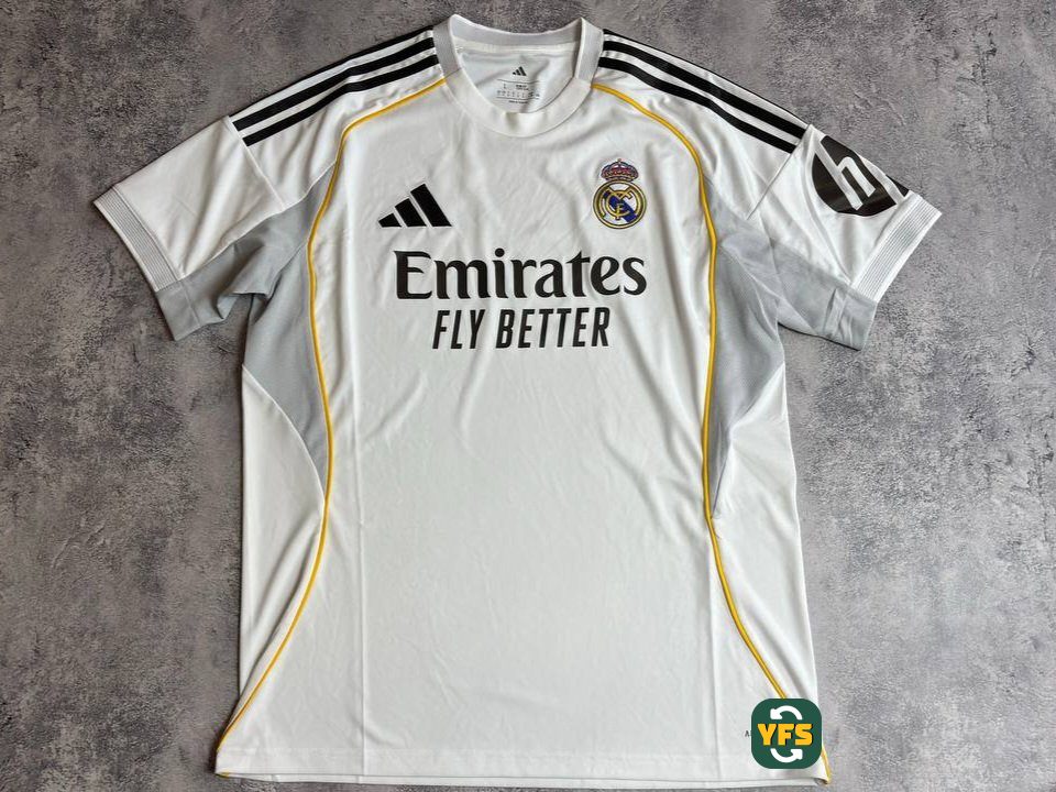 Real Madrid 2025-2026 Home Store Version Adidas - YourFootballShirt - Photo 6