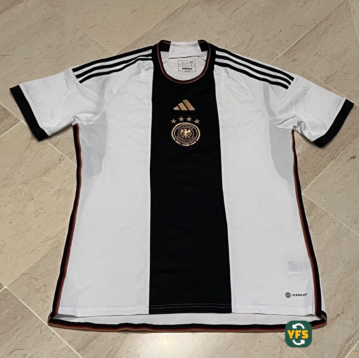 Germany 2022-2023 Home Store Version Adidas - YourFootballShirt - Photo 1
