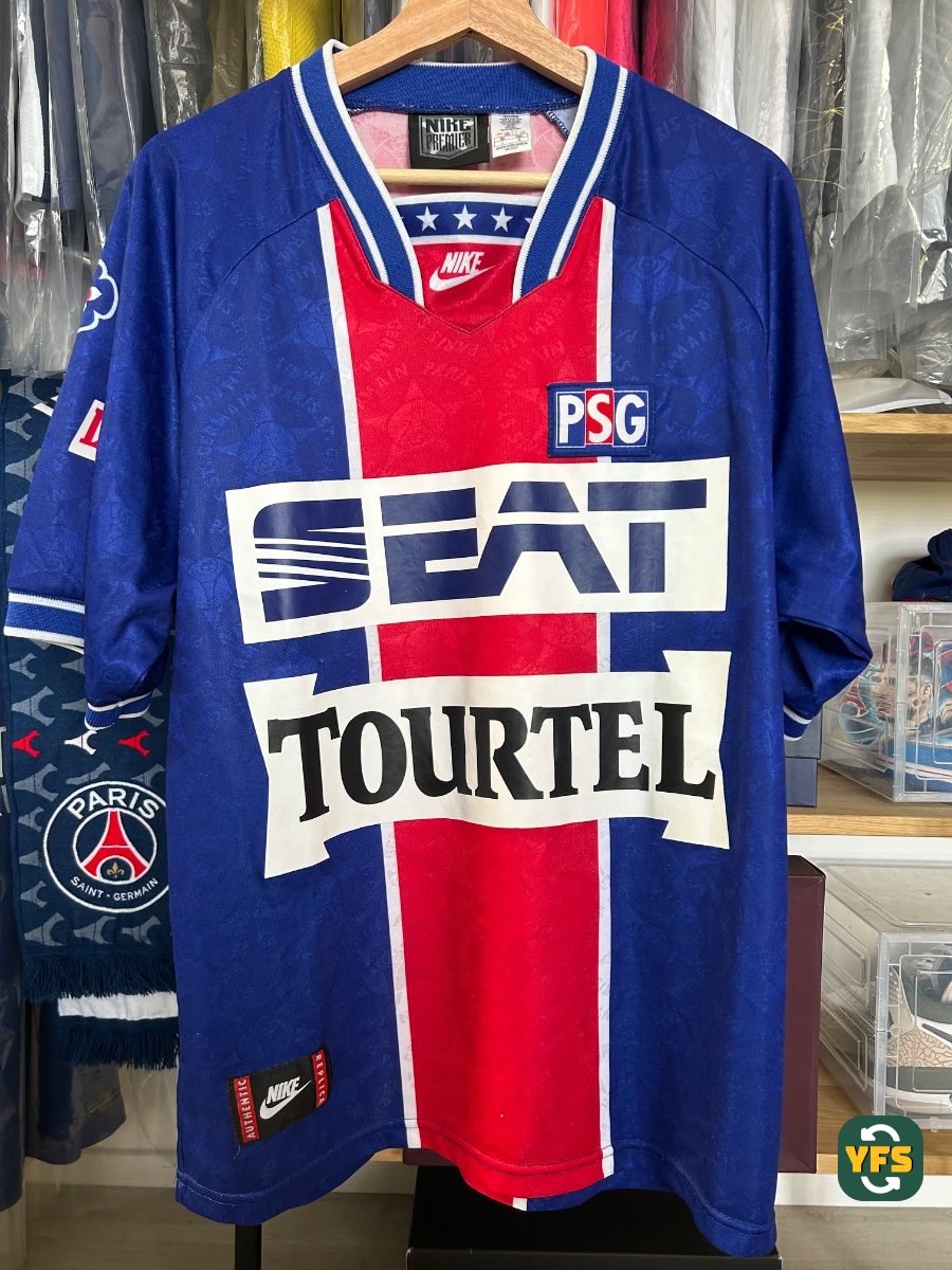 PSG 1994-1995 Home Pro Version Nike - YourFootballShirt - Photo 1