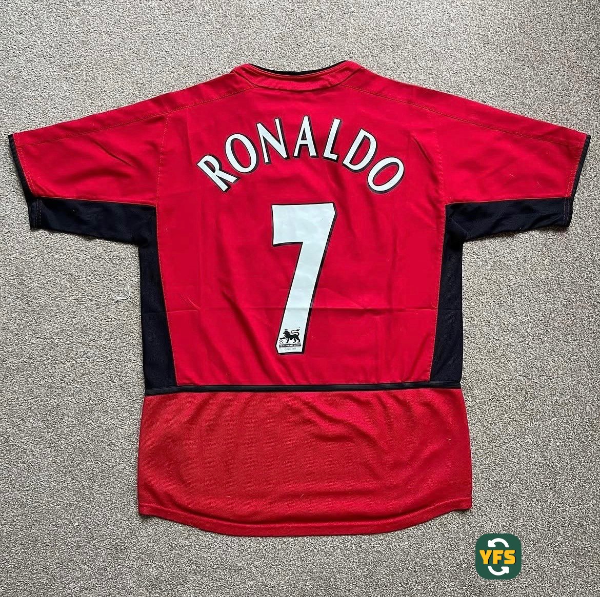 Manchester United 2002-2003 Home Store Version Nike - YourFootballShirt - Photo 1