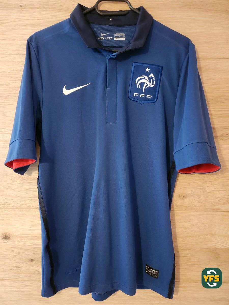 France 2011-2012 Home Store Version Nike - YourFootballShirt - Photo 1
