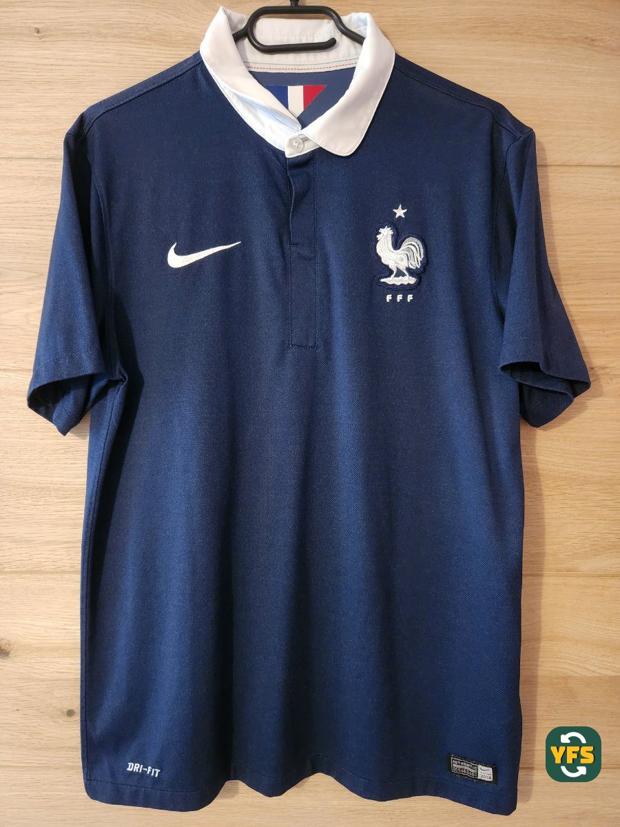 France 2014-2015 Home Store Version Nike - YourFootballShirt - Photo 1