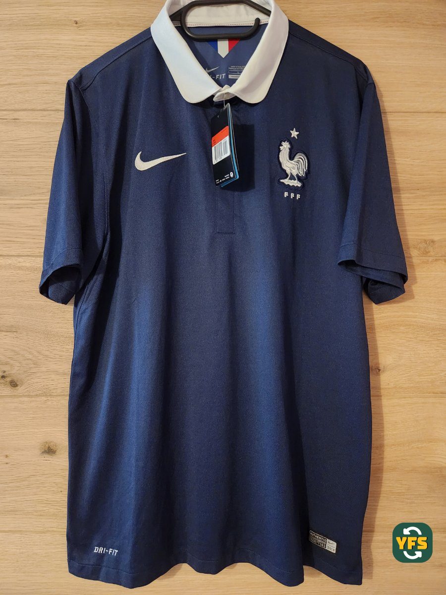 France 2014-2015 Home Store Version Nike - YourFootballShirt - Photo 1